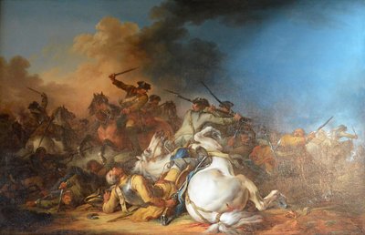 Scontro di cavalleria da Francesco Giuseppe Casanova